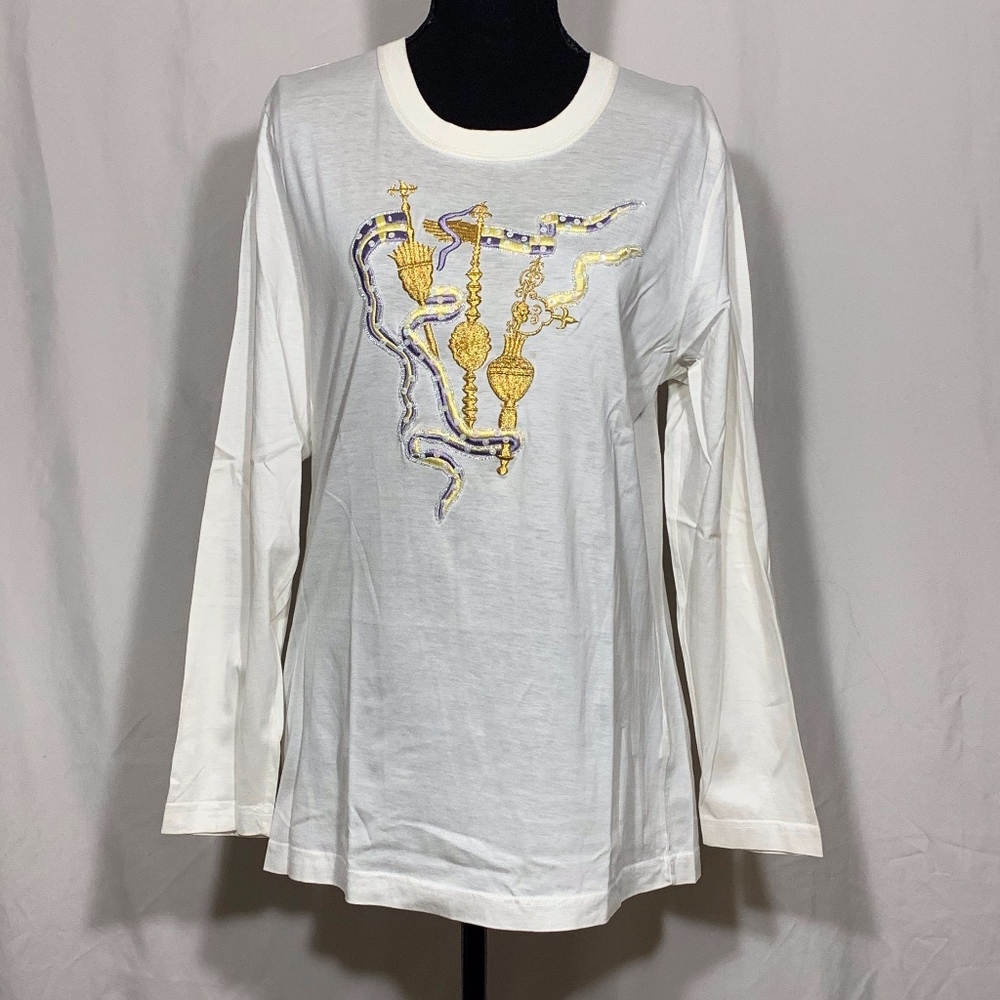 Vintage Escada Embroidered Long-sleeve